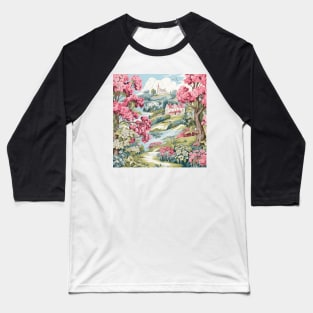 Chinoiserie and botanicals II Baseball T-Shirt